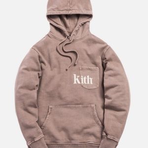 KITH Pocket Williams Hoodie Cinder
